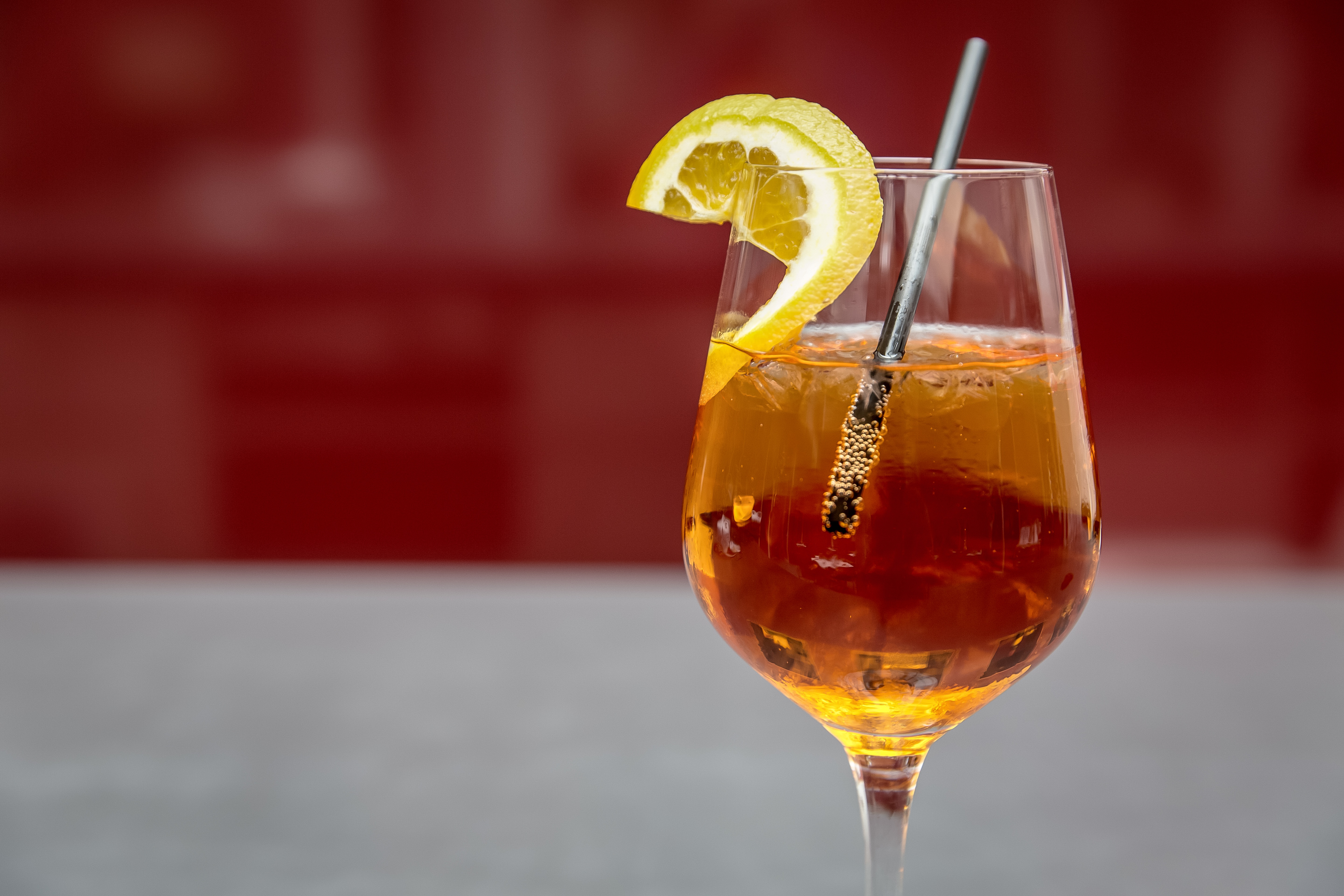 Lillet-Orangen-Spritz