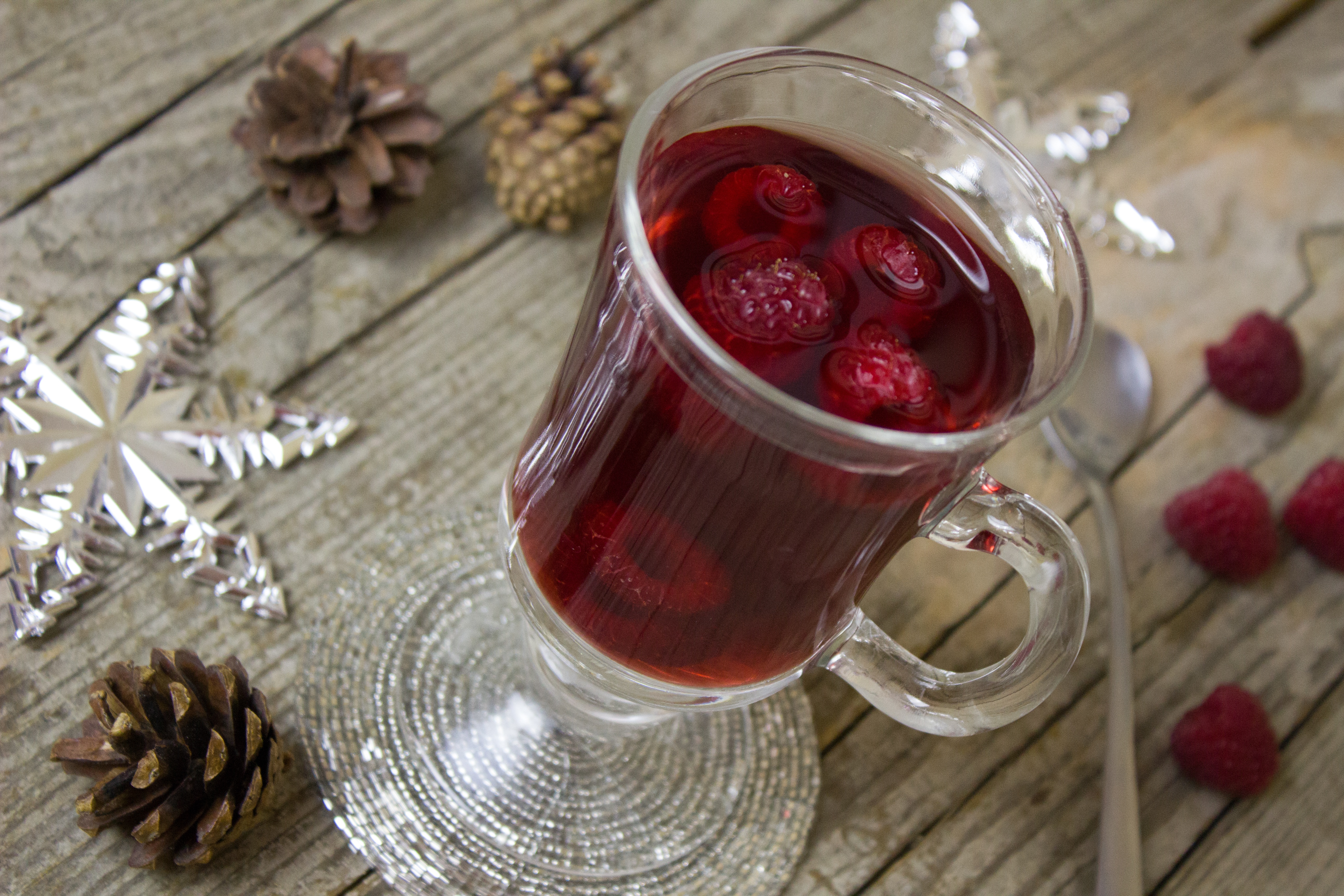 Weihnachtlicher Früchtepunsch