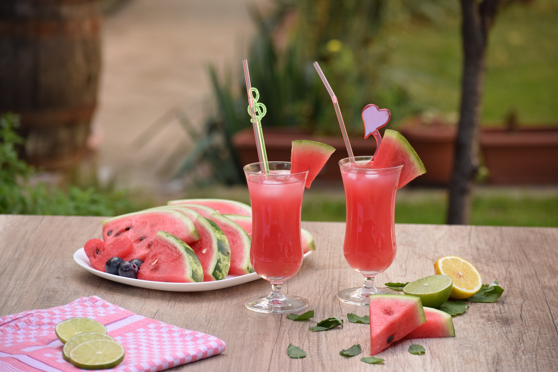 Wassermelonen Frosé