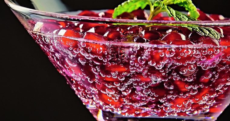 Cranberry-Sour mit Granatapfel