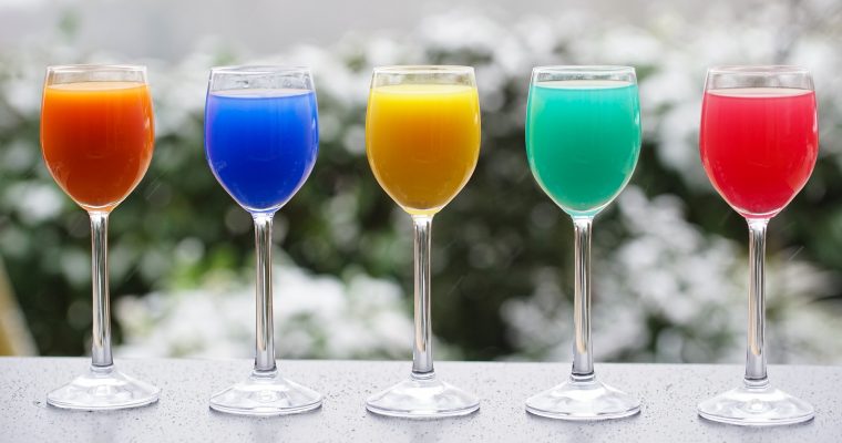 Rainbow Cocktail