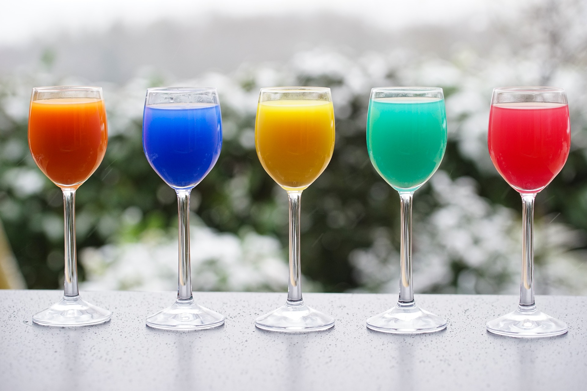 Rainbow Cocktail