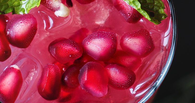 Cranberry-Sour mit Granatapfel